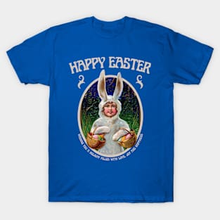 Vintage Happy Easter Greeting T-Shirt